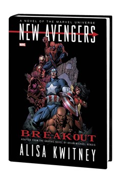 New Avengers Breakout Prose Novel Hardcover