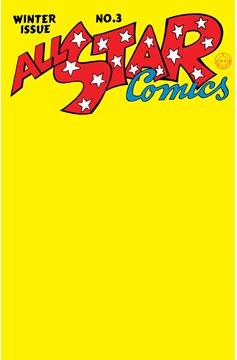 All-Star Comics #3 Facsimile Edition Cover C Blank Card Stock Variant