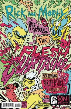 Rick and Morty Present Flesh Curtains #1 Cover B Enger