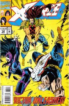 X-Force #34 [Direct Edition]-Near Mint (9.2 - 9.8)
