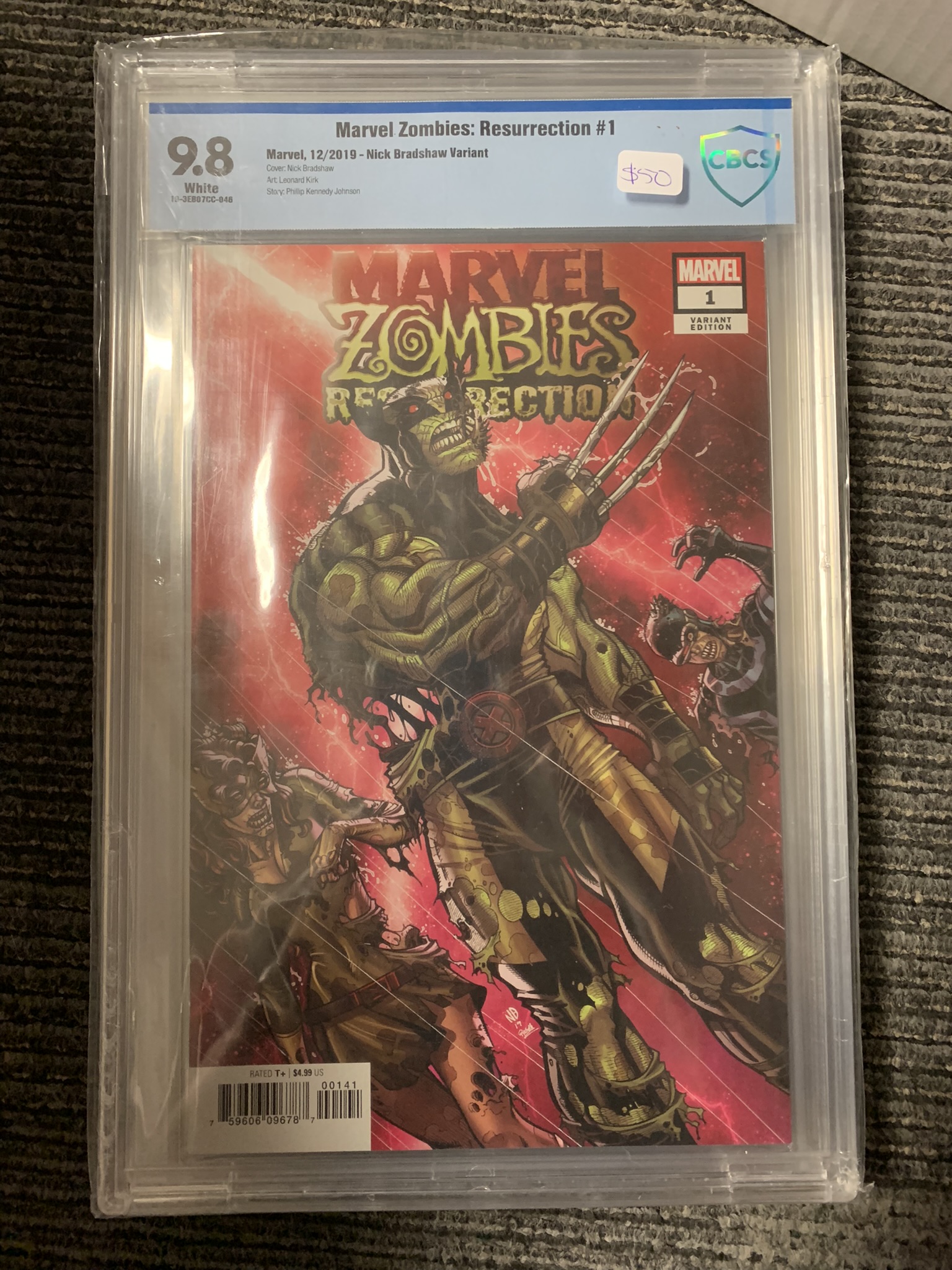 Marvel Zombies Resurrection #1 Cbcs 9.8