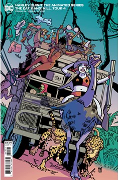 Harley Quinn The Animated Series The Eat Bang Kill Tour #4 Cover B Valentine De Landro Card S (Of 6)