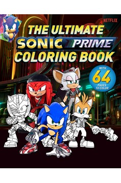 Sonic Prime Activity Book Volume 1 Ultimate Sonic Prime Coloring Book