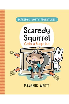 Scaredy Squirrel Gets A Surprise (Hardcover Book)