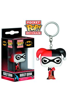 Pocket Pop Harley Quinn Vinyl Fig Keychain