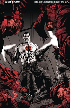 Black White & Bloodshot #4 Cover E Suayan Virgin (Mature) (Of 4)