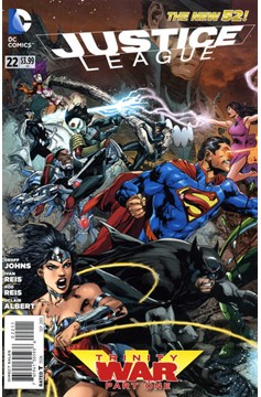 Justice League #22 (Trinity) (2011)