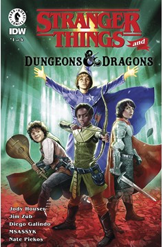 Stranger Things Dungeons & Dragons Crossover #1 Cover C Galindo