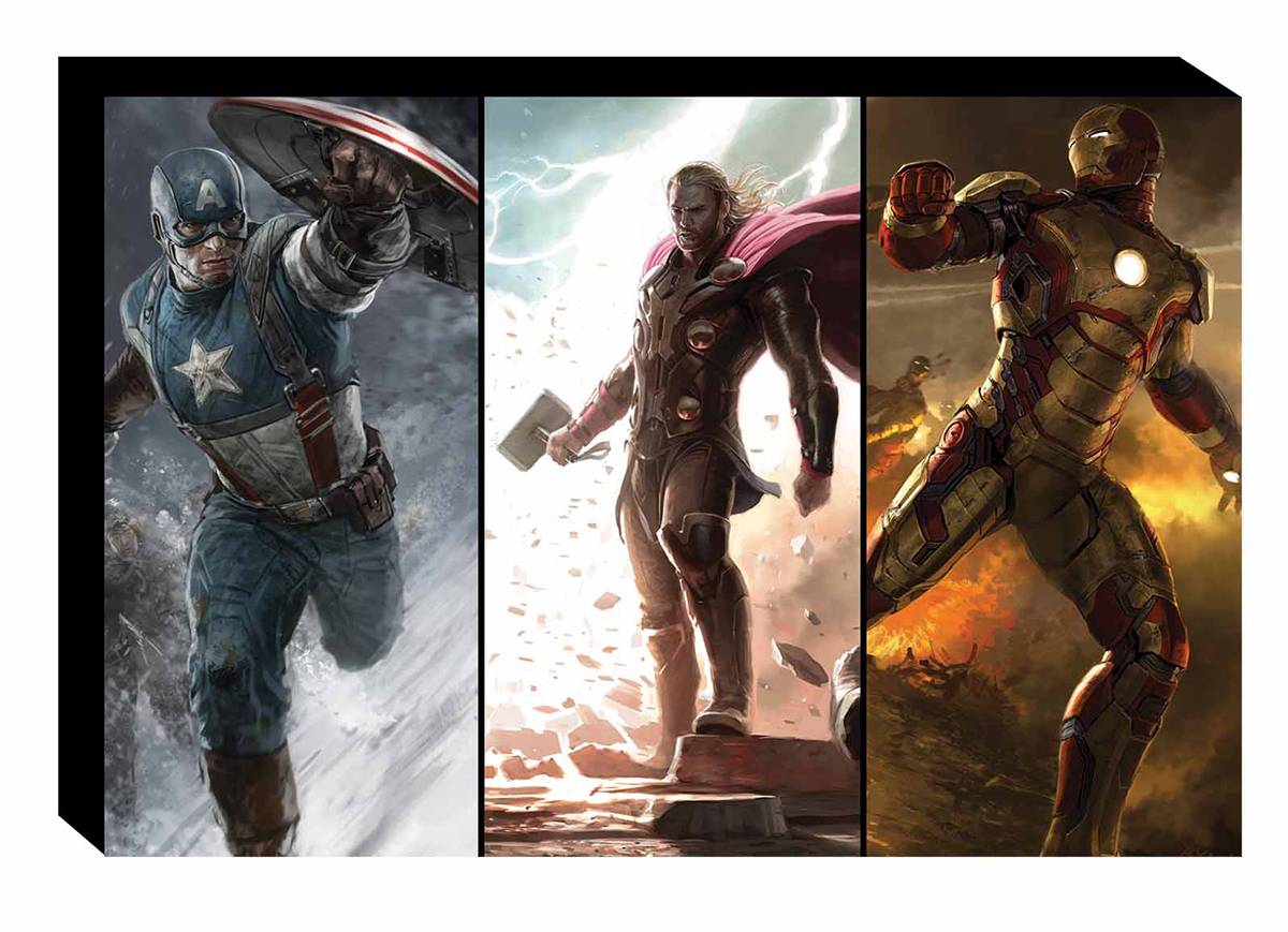 Road To Marvels Avengers Age of Ultron Art Slipcase Hardcover