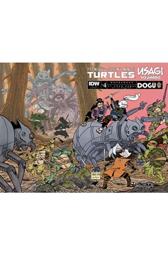Teenage Mutant Ninja Turtles/Usagi Yojimbo WhereWhen #4 Cover A Sakai