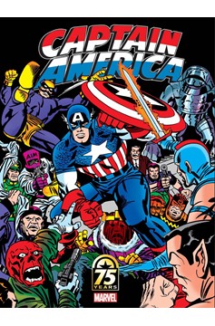 Captain America 75th Anniversary Magazine #1 Kirby Cover