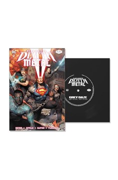 Dark Nights Death Metal #2 Soundtrack Special Edition Grey Daze With Flexi Single Featuring Anything