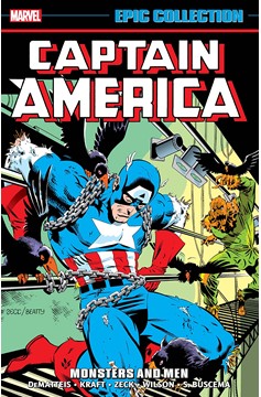 Captain America Epic Collection Graphic Novel Volume 10 Monsters And Men