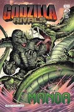 Godzilla Rivals #14 Vs Manda Cover B Shelfer