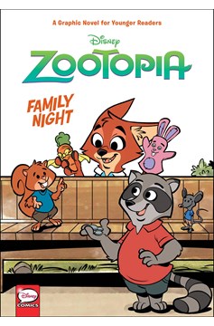 Disney Zootopia Family Night Young Reader Hardcover