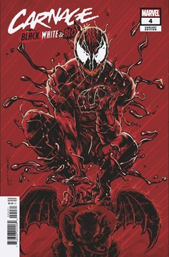Carnage Black White And Blood #4 Mooney Variant (Of 4)