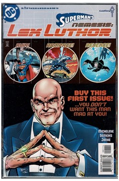 Superman's Nemesis: Lex Luthor #1-4 Comic Pack 