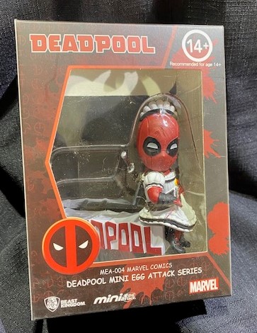 Beast Kingdom Mea-004 Deadpool Servant Mini-Egg In Damaged Factory Packaging