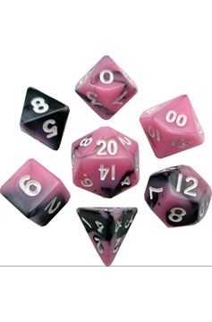 7-Set Mini: 10mm: ETHEREAL LIGHT PURPLE WITH WHITE NUMBERS
