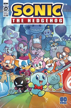 Sonic the Hedgehog #34 Cover A Bulmer