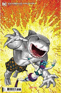 Suicide Squad King Shark #1 Cover C Incentive 1 For 25 Scott Kolins Card Stock Variant (Of 6)