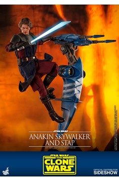 Anakin Skywalker And Stap 1:6 Scale Set Hot Toy