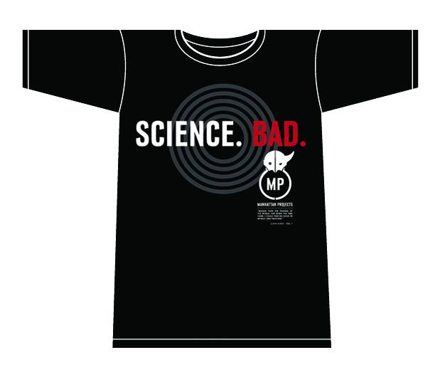 Manhattan Projects T-Shirt Mens Black Small