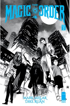 Magic Order 4 #2 Cover B Ruan Black & White (Mature) (Of 6)