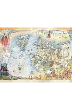 Conan the Barbarian (2023) #9 Last Call Wrap Thurian Age Map Card Stock (Mature)
