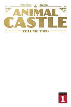 Animal Castle Volume 2 #1 Cover C Blank Edition (Mature)
