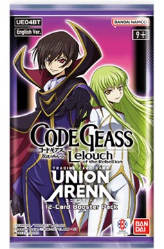 Union Arena TCG: Code Geass Lelouch of The Rebellion Booster Pack [UE04-BT]