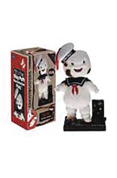 Ghostbusters Classic Stay Puft Scorched Bobble Head 