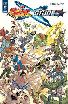 Street Fighter X GI Joe #2 Subscription Variant