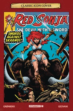 Red Sonja 2023 #13 Cover G 1 for 10 Incentive Brunner Icon