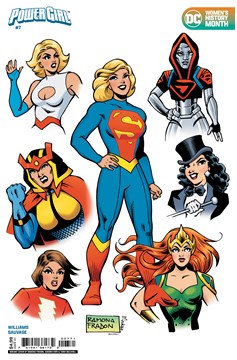 Power Girl #7 Cover F Ramona Fradon Womens History Month Card Stock Variant