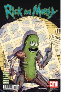 Rick and Morty #37 Cover B Vasquez Variant (2015)
