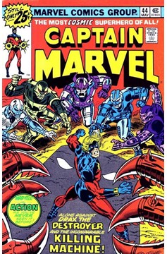 Captain Marvel #44 [25¢]-Fine
