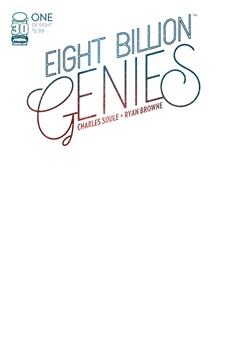 Eight Billion Genies #1 Cover G Blank Sketch Cover (Mature) (Of 8)