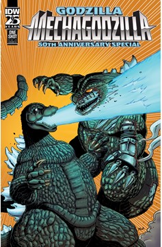 Godzilla Mechagodzilla 50th Anniversary Cover B Marsh