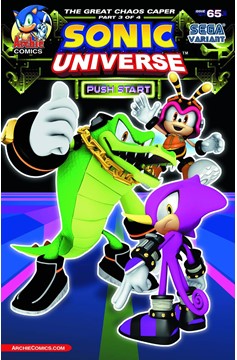 Sonic Universe #65 Sega Variant Cover