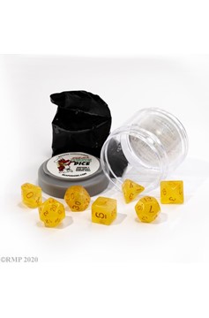 Pizza Dungeon Dice Gem Yellow