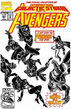 The Avengers #347 [Direct]-Very Fine (7.5 – 9)