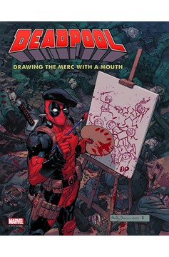 Deadpool Drawing Merc With / Mouth 3 Decades Marvel Art