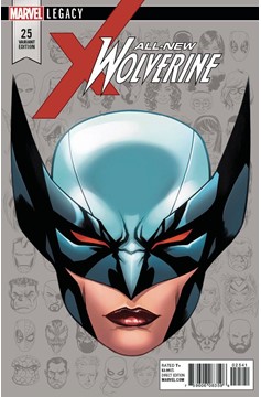 All New Wolverine #25 Mckone Legacy Headshot Variant Legacy (2015)