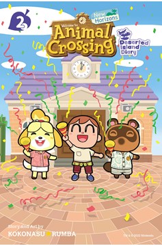 Animal Crossing New Horizons Graphic Novel Volume 2 Deserted Island Diary