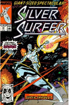 Silver Surfer #25 [Direct]-Very Good (3.5 – 5) Giant-Sized Spectaular