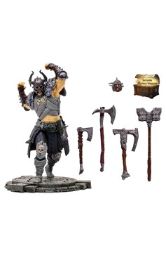 Diablo Iv 6in Wave 1 Whirlwind Barbarian Epic Action Figure