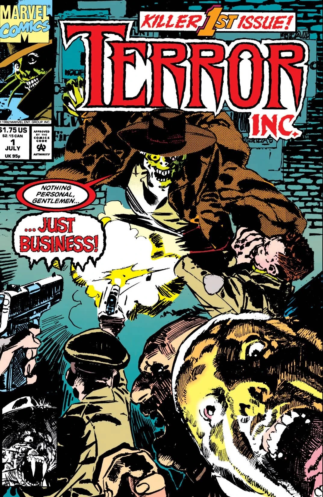Terror Inc. Volume 1 Full Series Issues 1-13