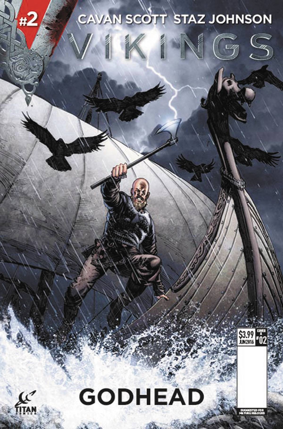 Vikings #2 Cover A Johnson