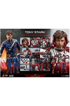 Tony Stark (Mark V Suit Up Ver) 1:6 Hot Toy